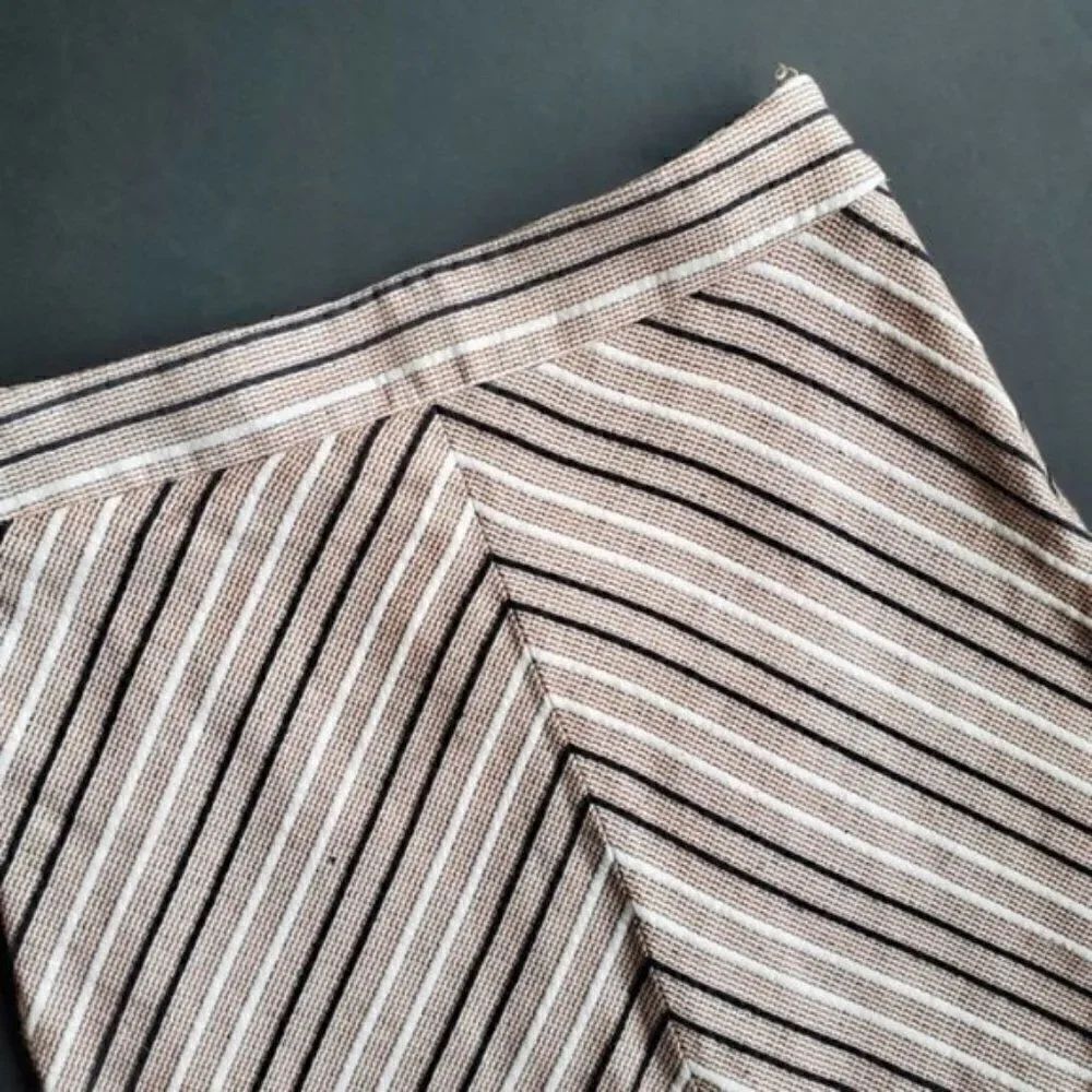 Loft Tweed Striped Skirt - Picture 4 of 9